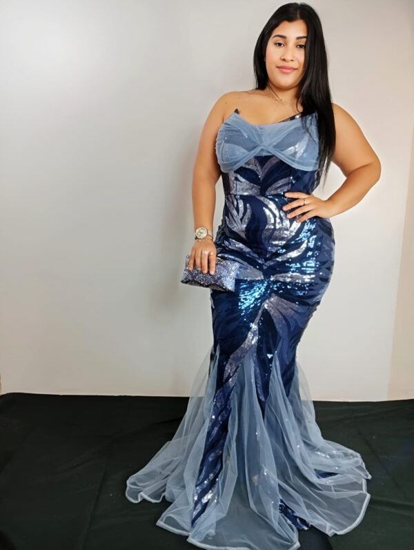 VESTIDO AZUL